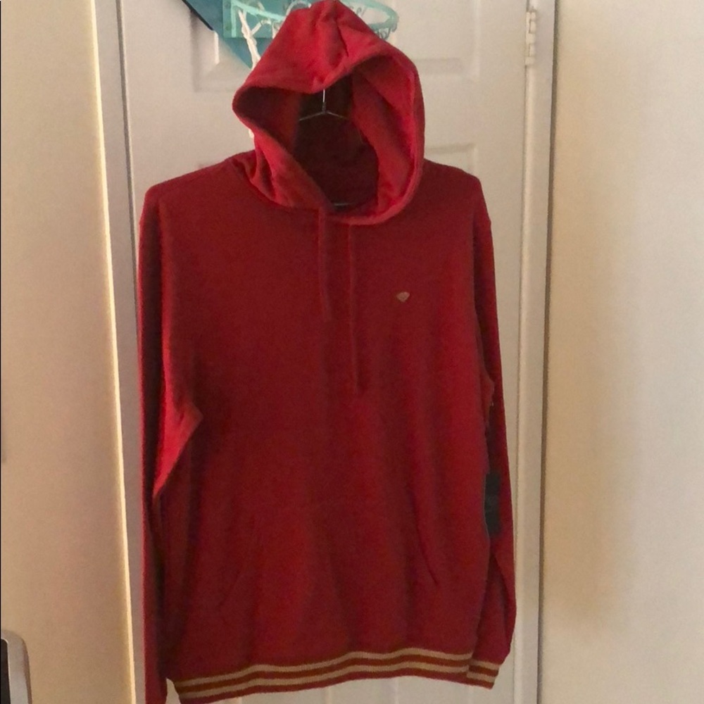 Diamond Pullover/kangaroo pocket hoody